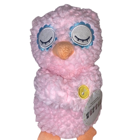 Goffa International corp My Sleeping Buddy Pink Owl Plays the Lords Prayer NWT - Picture 3 of 10